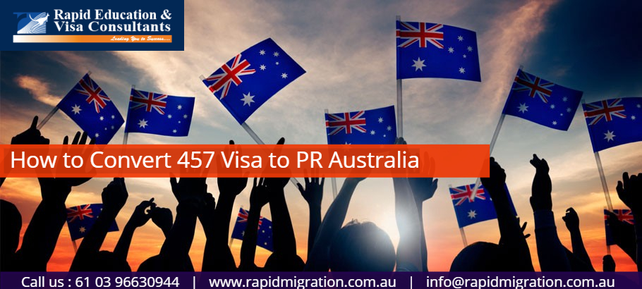 457 to PR Australia